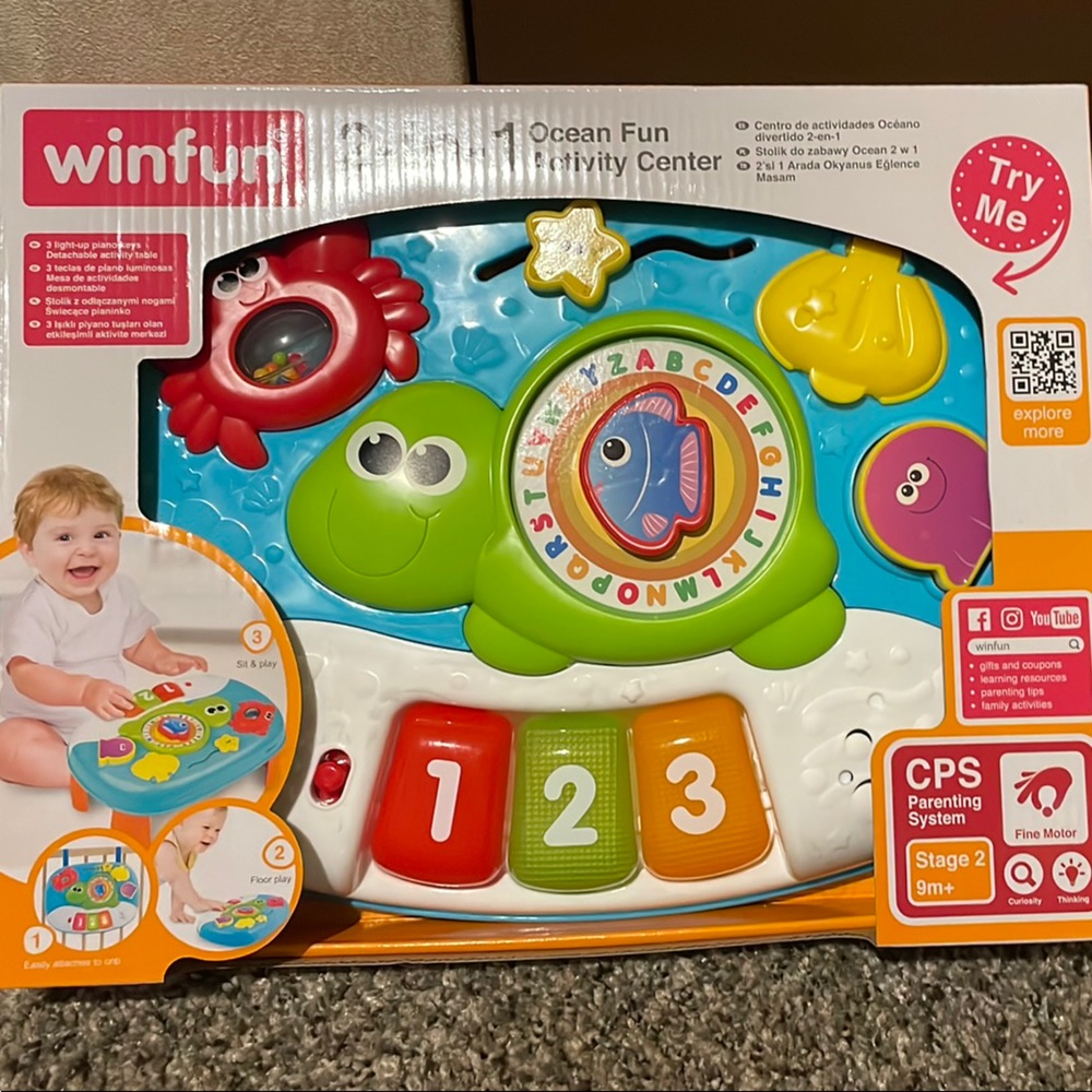 2-in-1 Activity Ocean Fun Center